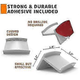 Sticky Ha10pcsblack Hat Rack Wall Mount Baseball Hat Hook Multipurpose