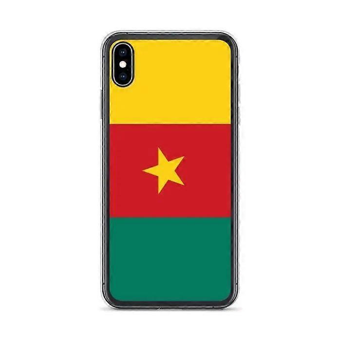 iPhone Case - Cameroon Flag - iPhone XS Max - Flexible - Multicolor - Vertical