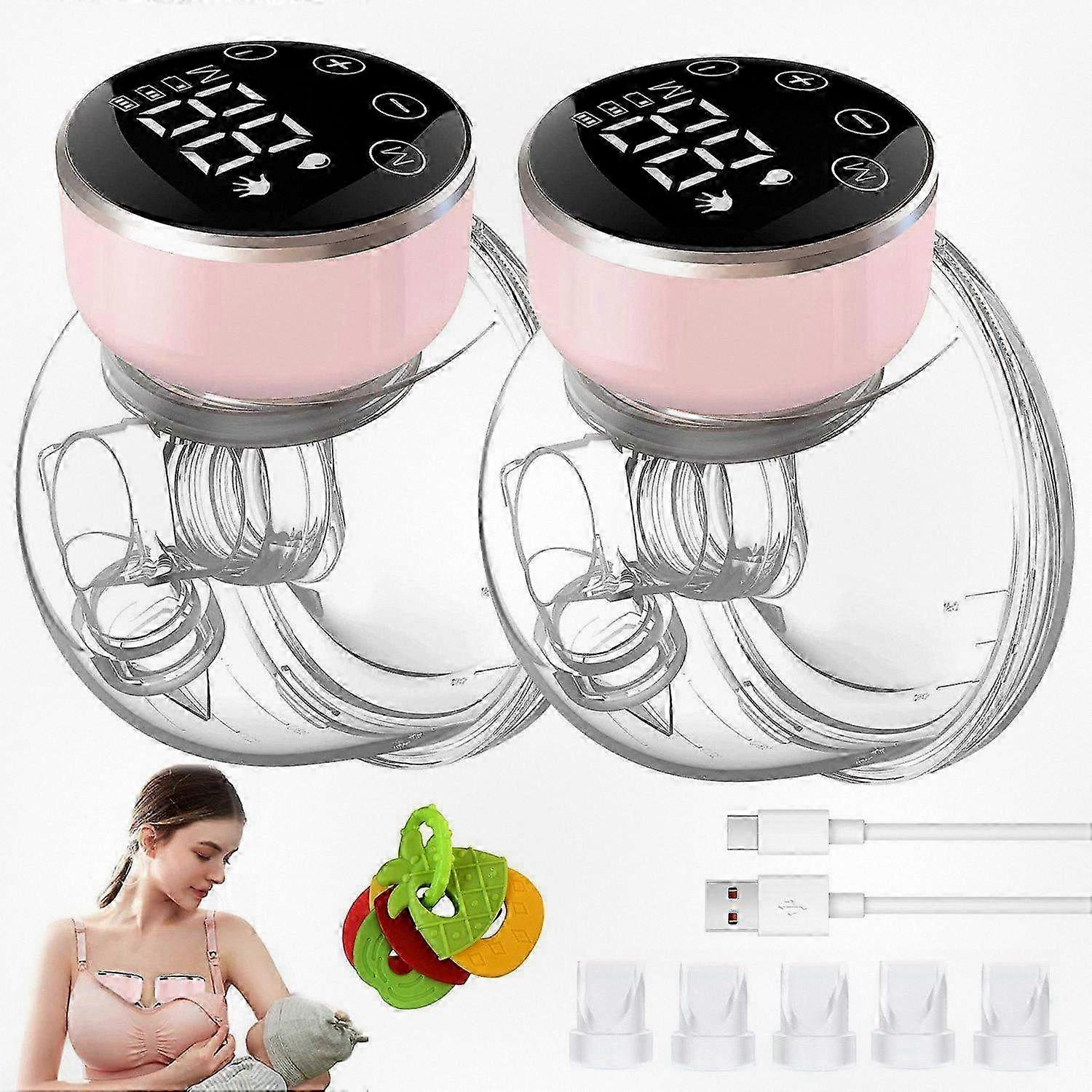 Electric Double Hands-Free Breast Pump Set for Comfortable and Efficient Pumping