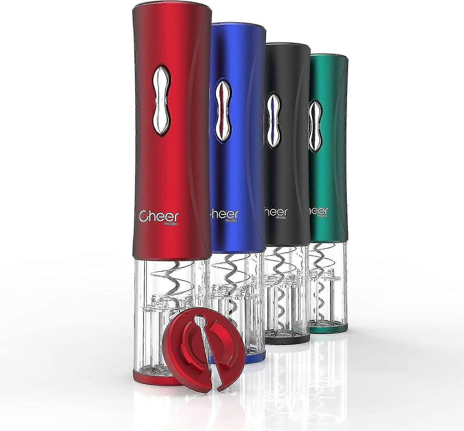 Wine Opener,electric Wine Bottle Opener Corkscrew,wine Opener With Foil Cutter, 6aa Battery Powered