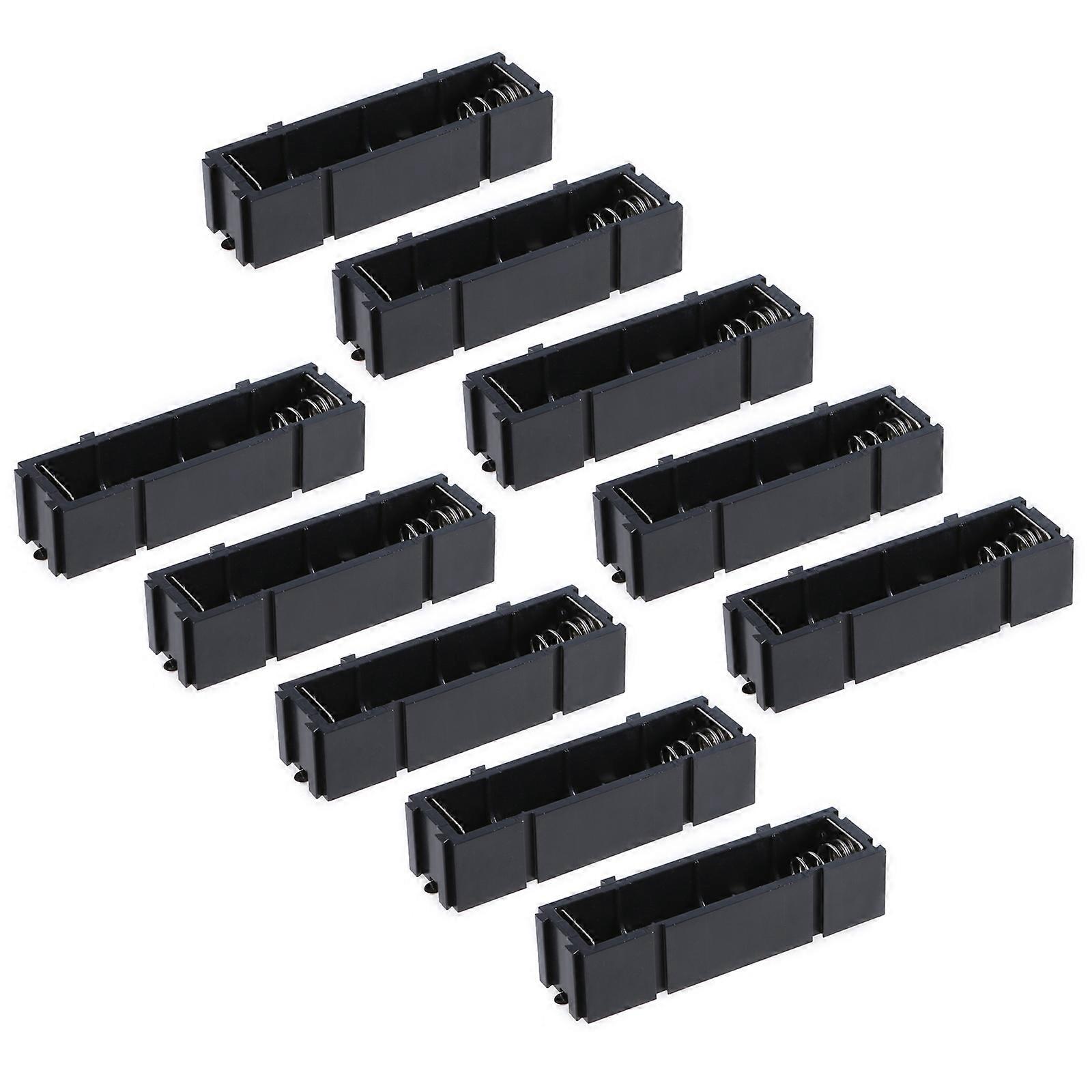 Interconnectable Dry Cell Battery Storage Box for Remote Controls and Table Lamp Customizable Configuration