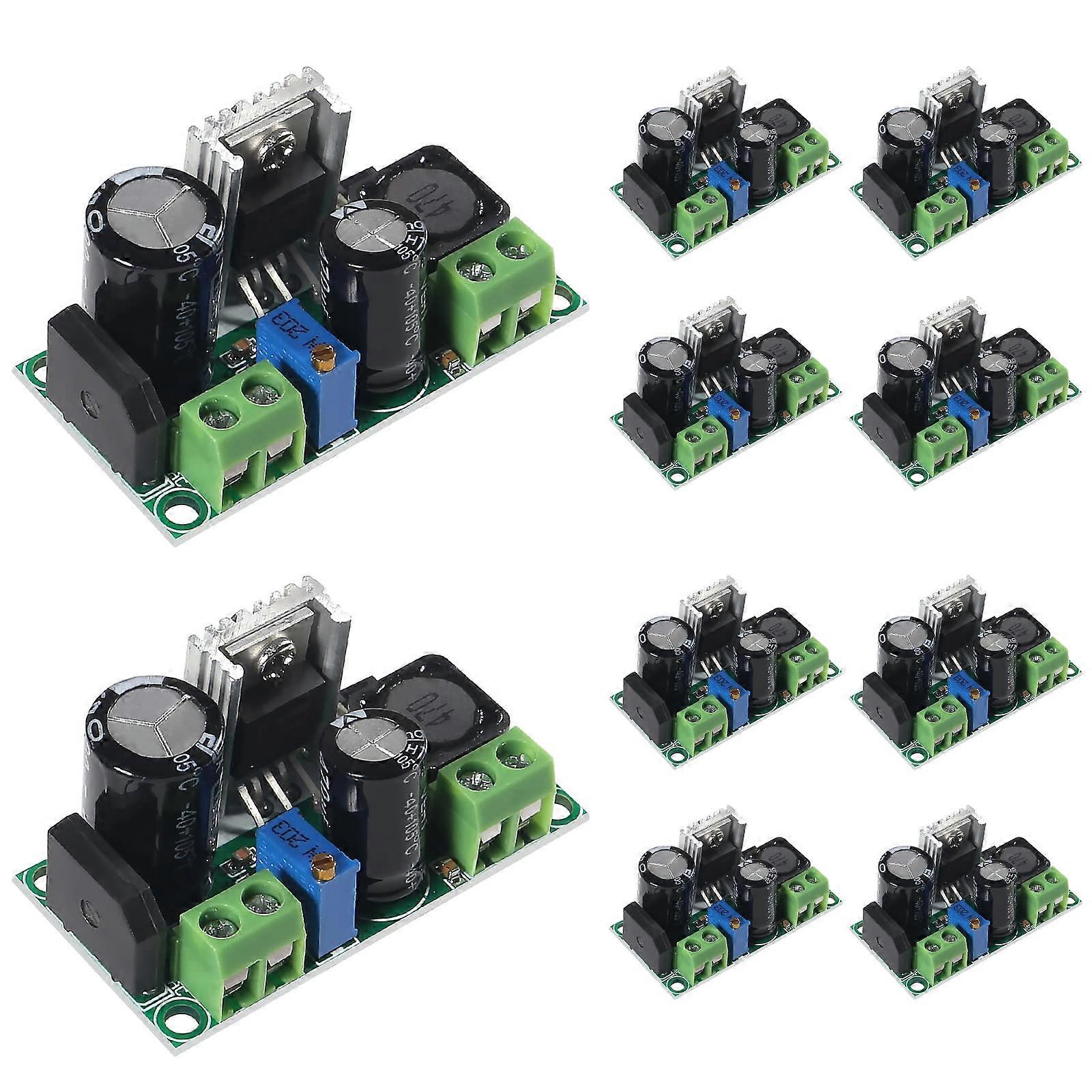 LM2596HV Adjustable Voltage Regulator AC/DC To DC Step Down Buck Converter Module 10 Pack