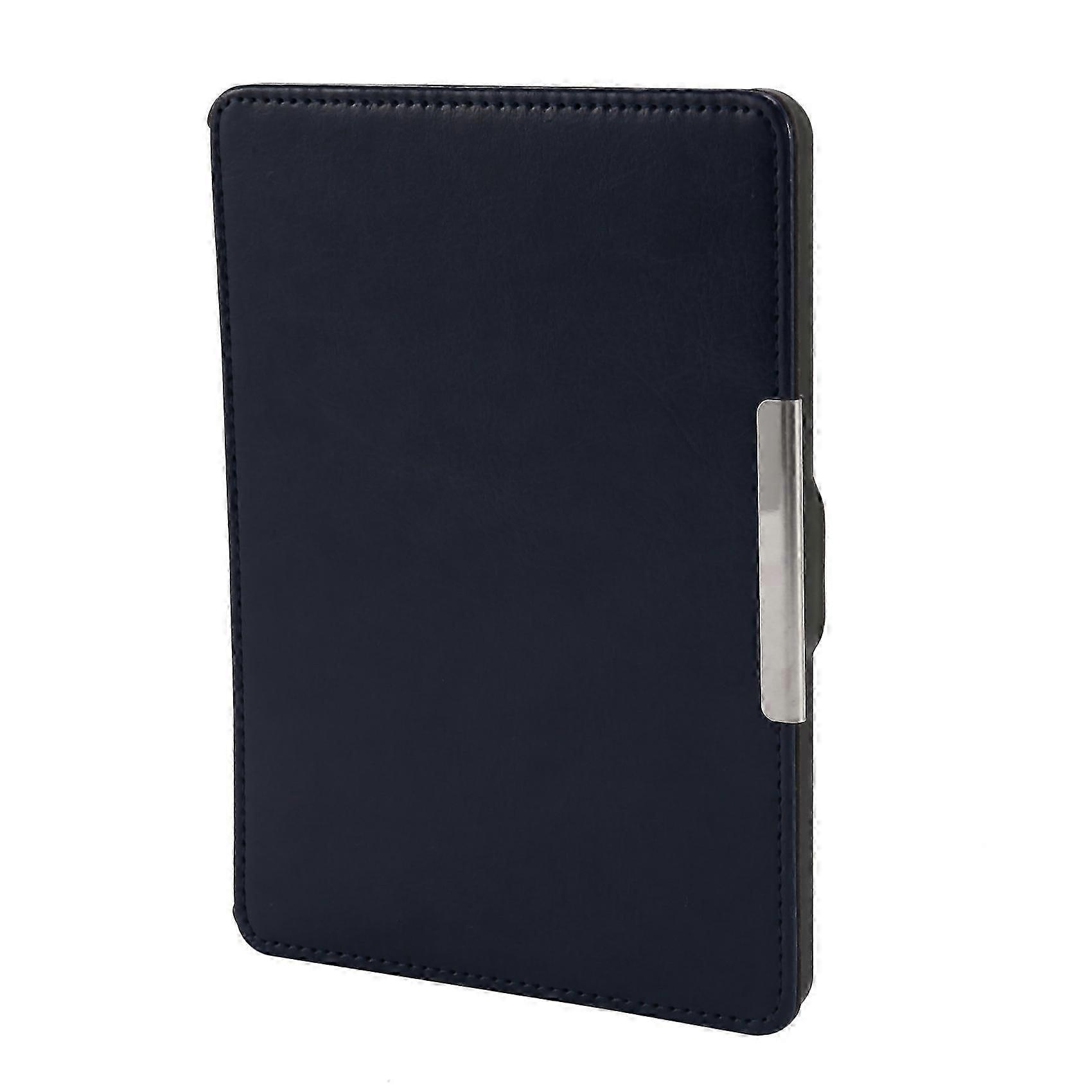 Case for GLO HD 6.0" eReader Magnetic Auto Sleep Cover Ultra Thin Hard Shell (Dark blue)