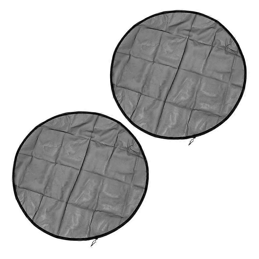 Rain Butt Net Cover with Drawstring, Adjustable 120 cm Diameter Protection Against Leaves and Mosquitoes