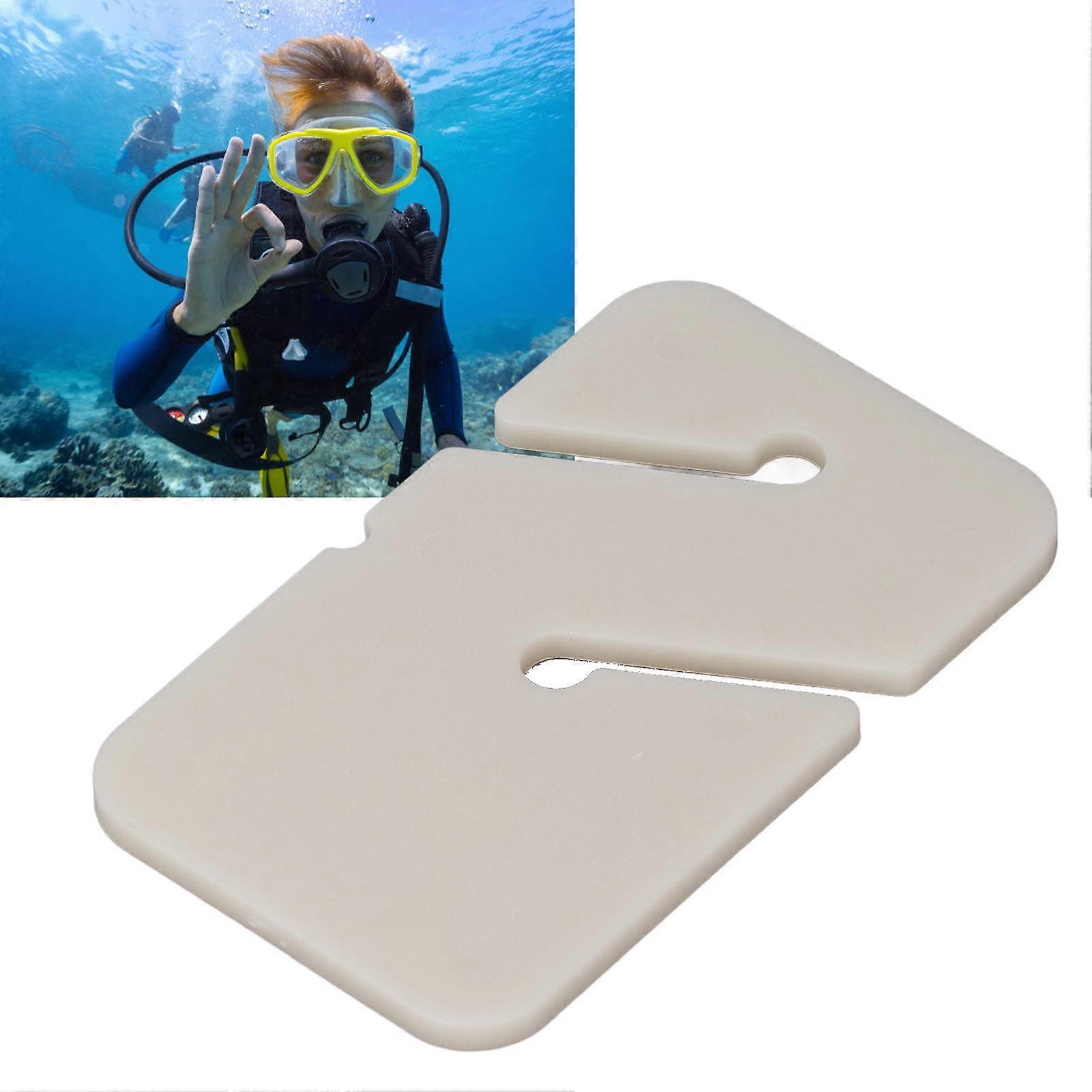 Cave Diving Mark Tool Professional Rectangular Glow in The Dark Cave Diving Line Marker Guide for Diving Equipment 