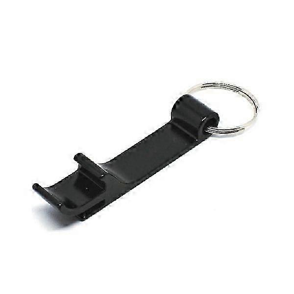 2-PACK Key Ring Cap Opener Black