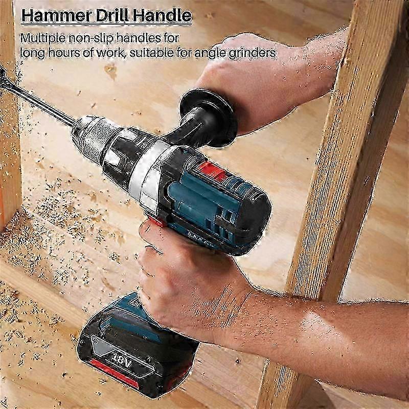Plastic Side Front Auxiliary Handle for Hammer Drill, Compatible with 26 Tool Models, Replacement Handle for Enhanced Grip and Control
