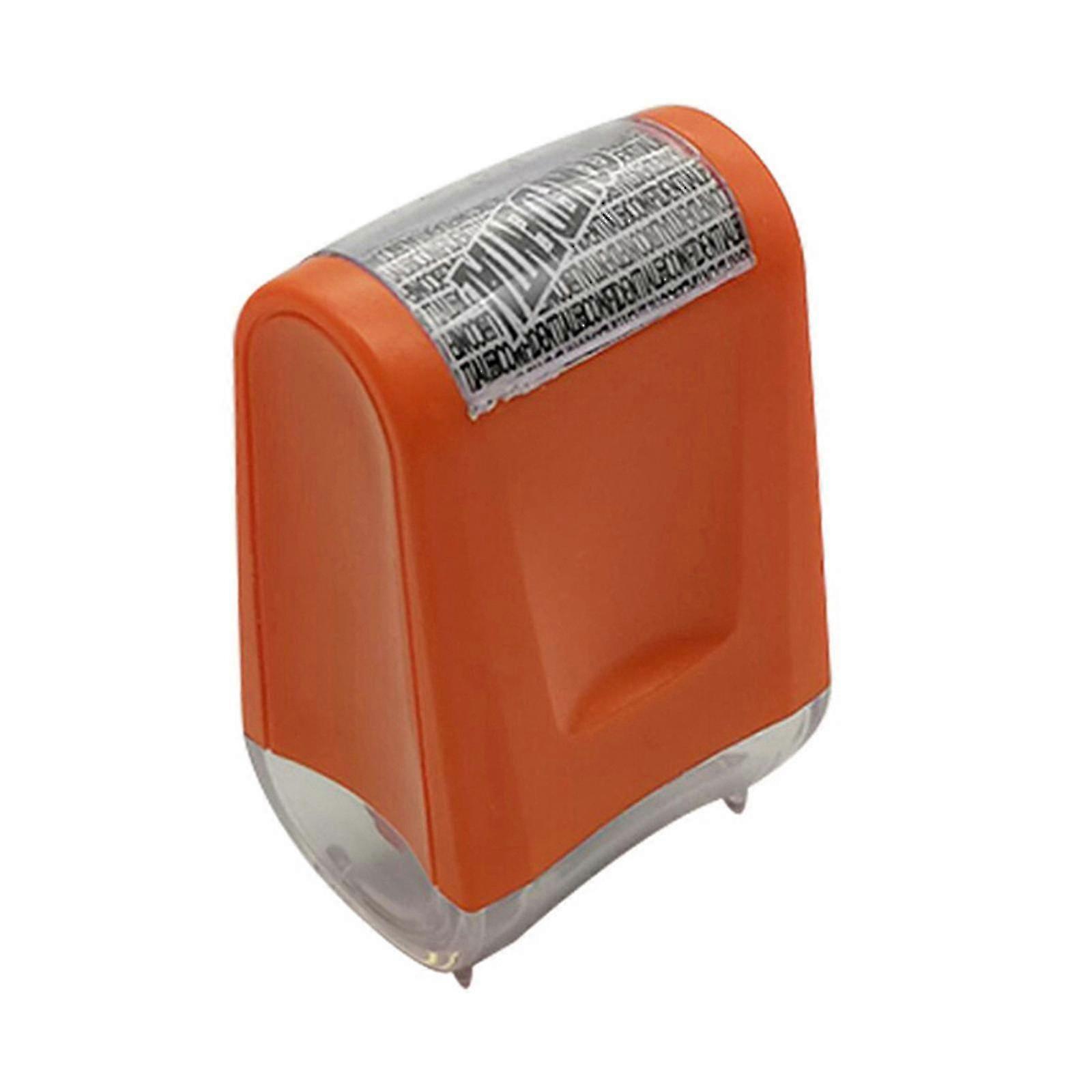 Identity Theft Protection Roller Stamp for Securing Your Privacy and Confidential Information