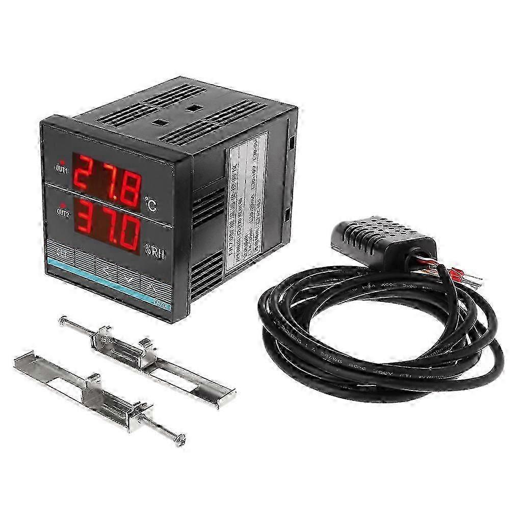 Digital Humidity & Temperature Controller Thermostat Hygrometer Regulator Edition C