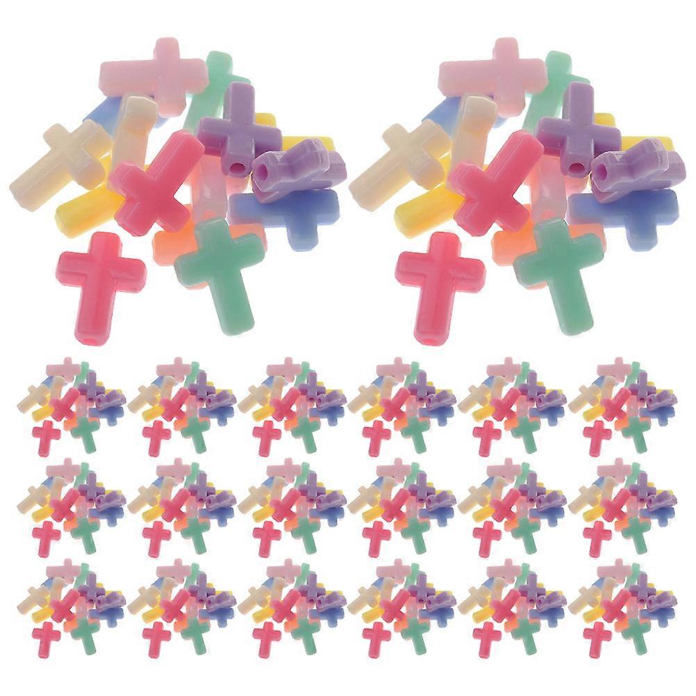 Creative Shaped Beads in Cross Form, Durable Quality for Extensive Crafting Uses