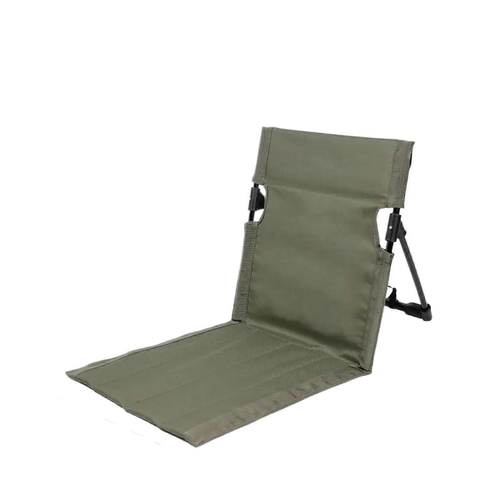 Foldable seat cushion with backrest stadium seat for indoors and outdoors