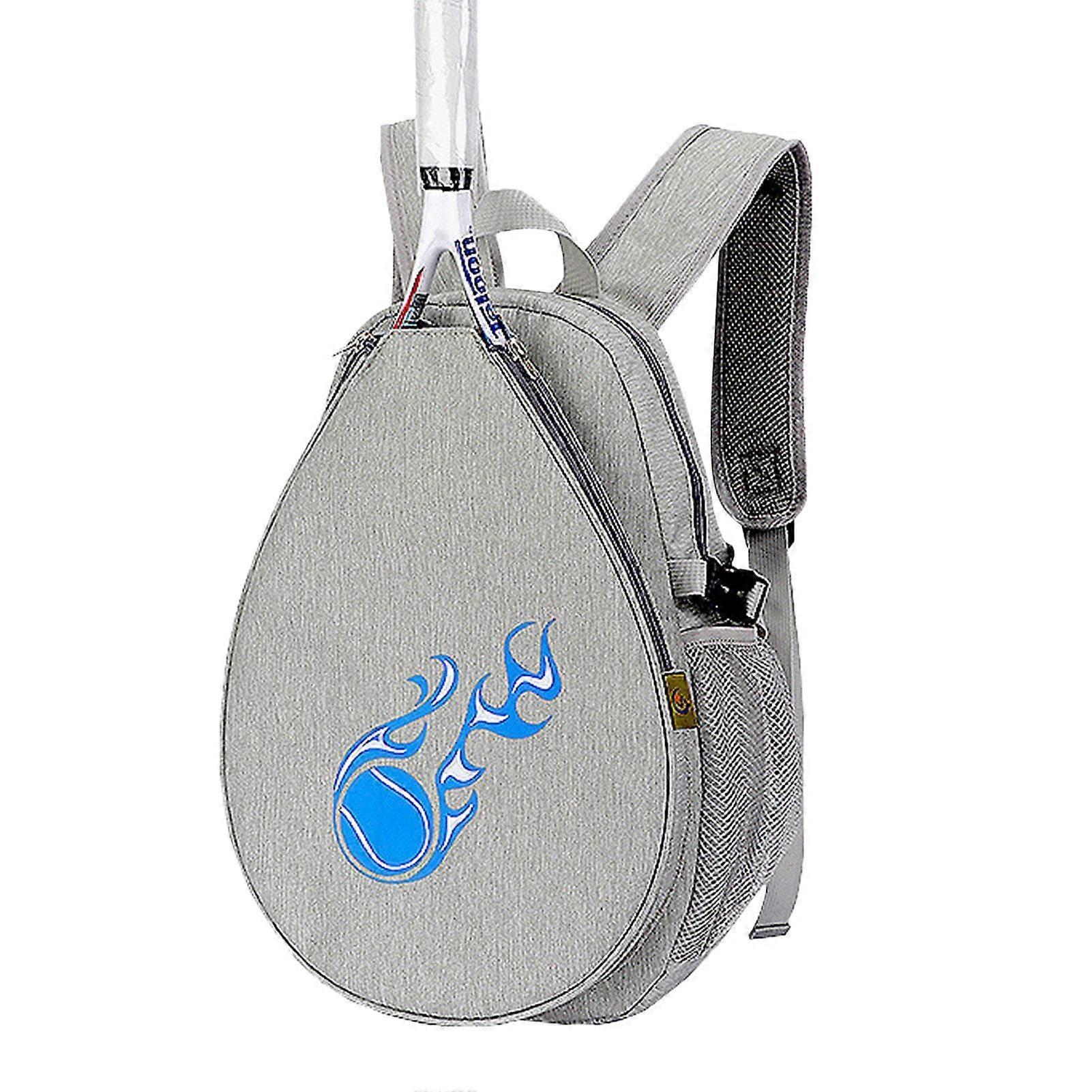 Tennis Racket Bag, Tennis Bag with Multiple Pockets, Gray