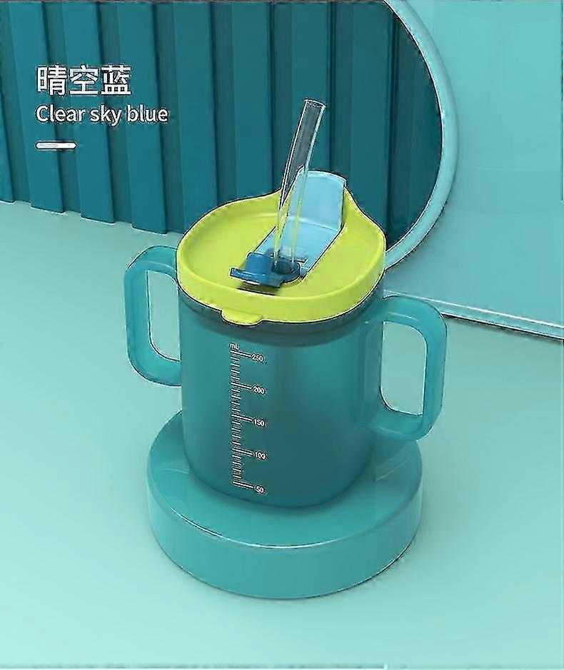 كوب رشفة للبالغين مع مقابض ، أكواب رشفة الاستقلال للبالغين ذوي القدرة المحدودة على الحركة ، أكواب المعاقين لرعاية المسنين (300 مل)