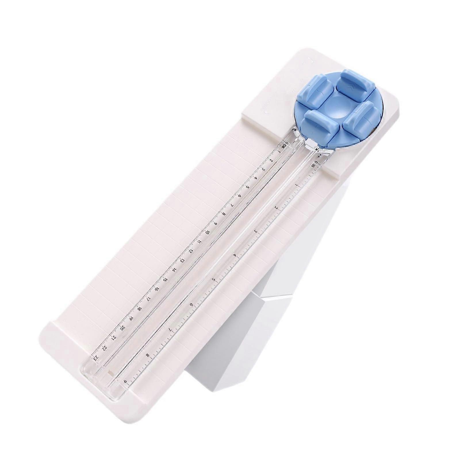 Multifunctional 4in1 paper cutter, rotatable, craft paper cutter, scrapbooking tool for paper, picture, cards, labels