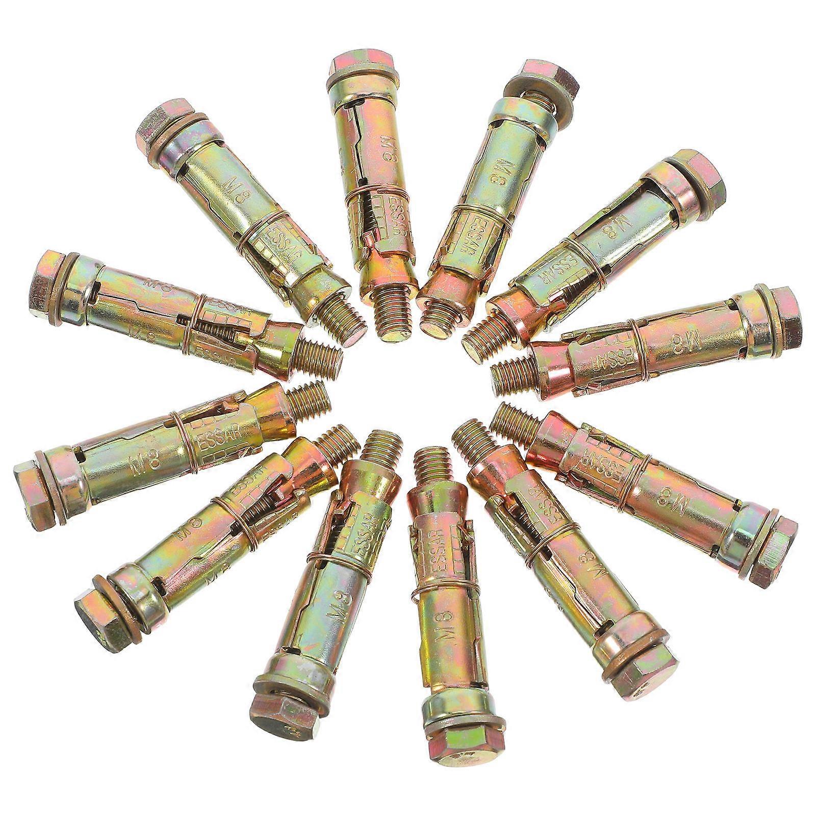 Wall Anchors Heavy Duty Expansion Shield Anchors For Drywall Holding Power 12Pcs