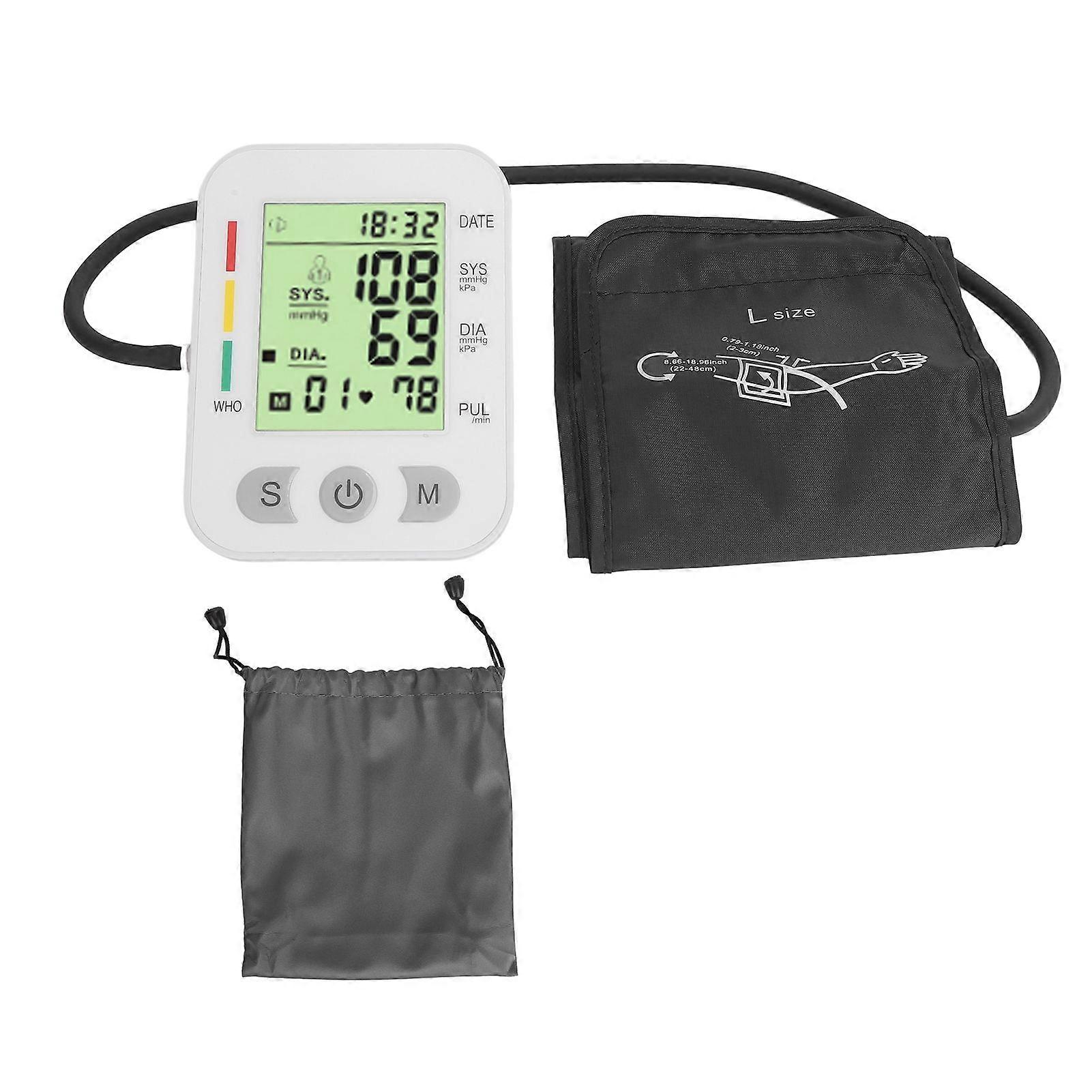 2025 Latest Model Upper Arm Blood Pressure Monitor Automatic Large LCD Display...