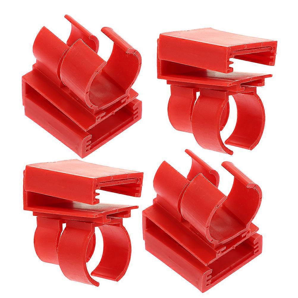 Strip Light Mounting Brackets Aquarium Light Bracket Mounting LED Lights For Aquatic Environment ABS 4Pcs