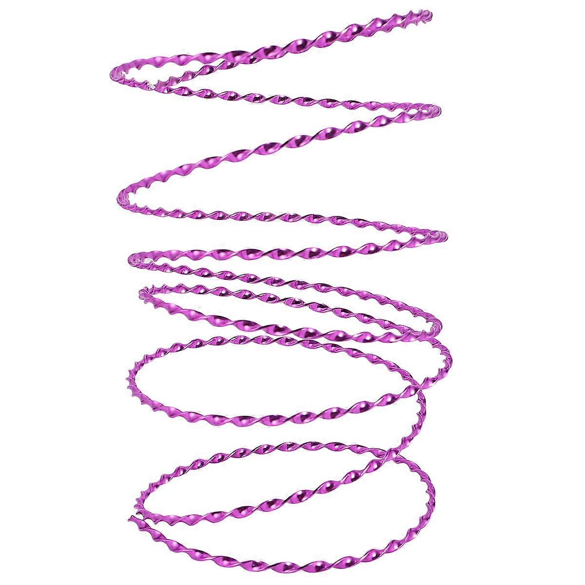 It sounds like you're referring to a product listing or description for **colorful, flat, bendable aluminum wire**—commonly used in **DIY crafting,