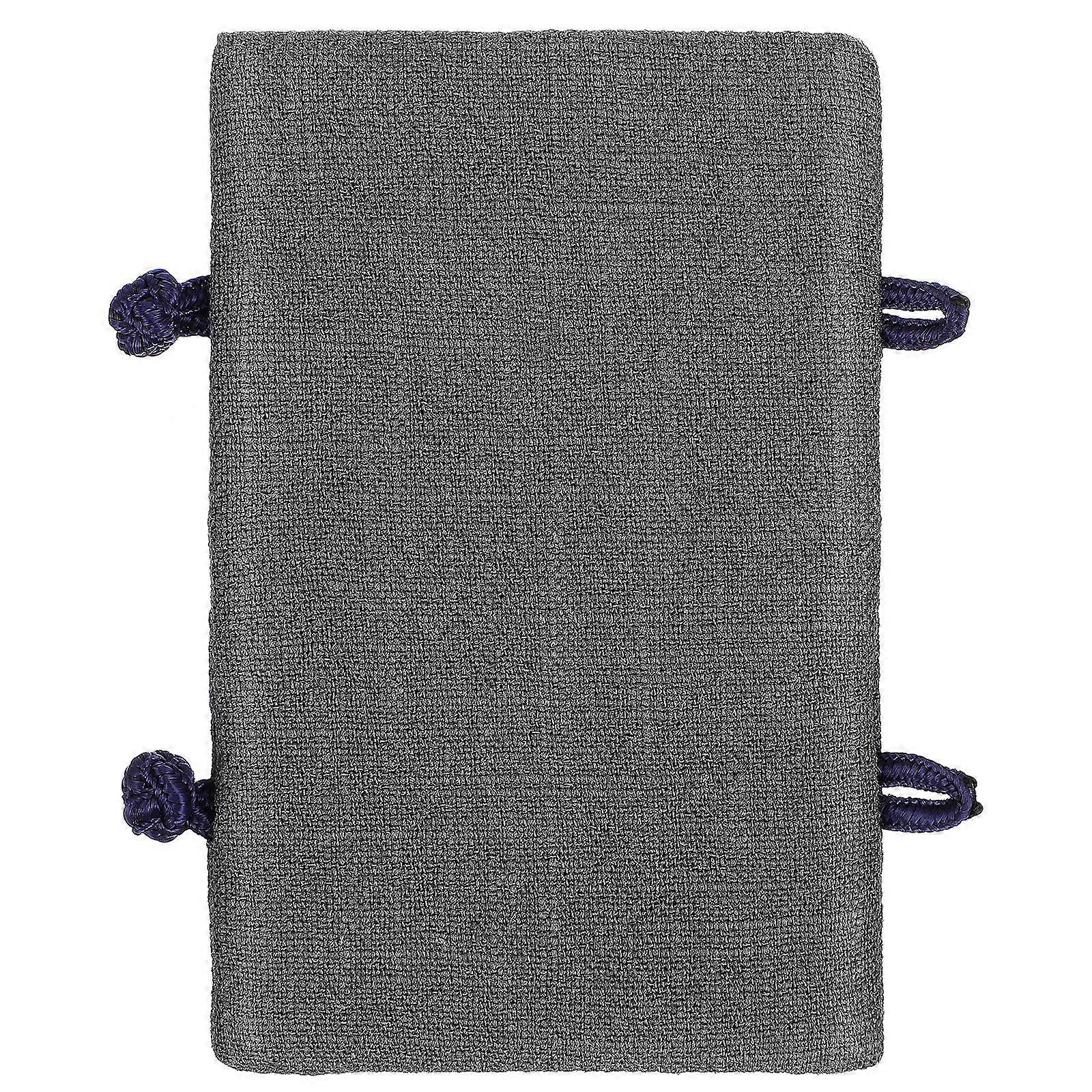 Teapot Handle Wrap Heat Protection Grey Cotton Linen Versatile Usage 1Set