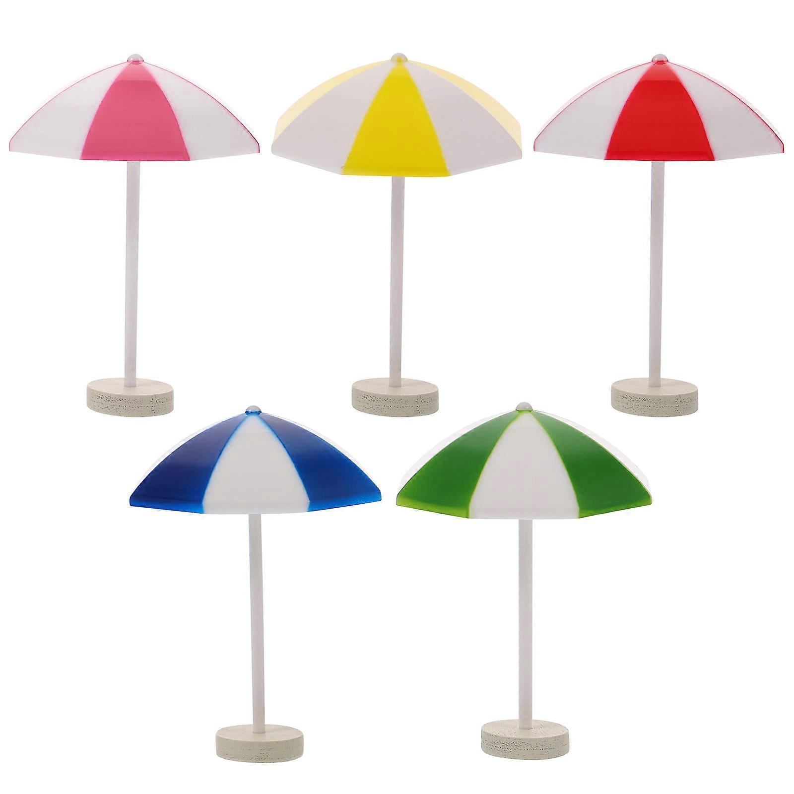 Decorare umbrelă Mini umbrelă decorativă decor interior 5Buc