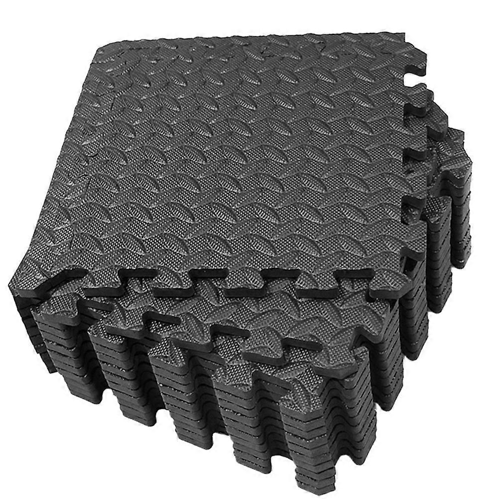 EVA Leaf Grain Floor Mats   Thickened Gym Puzzle Mats for Dance Rooms   Non Slip Cushion Pads with Stylish Design and Durable Foam for Comfortable