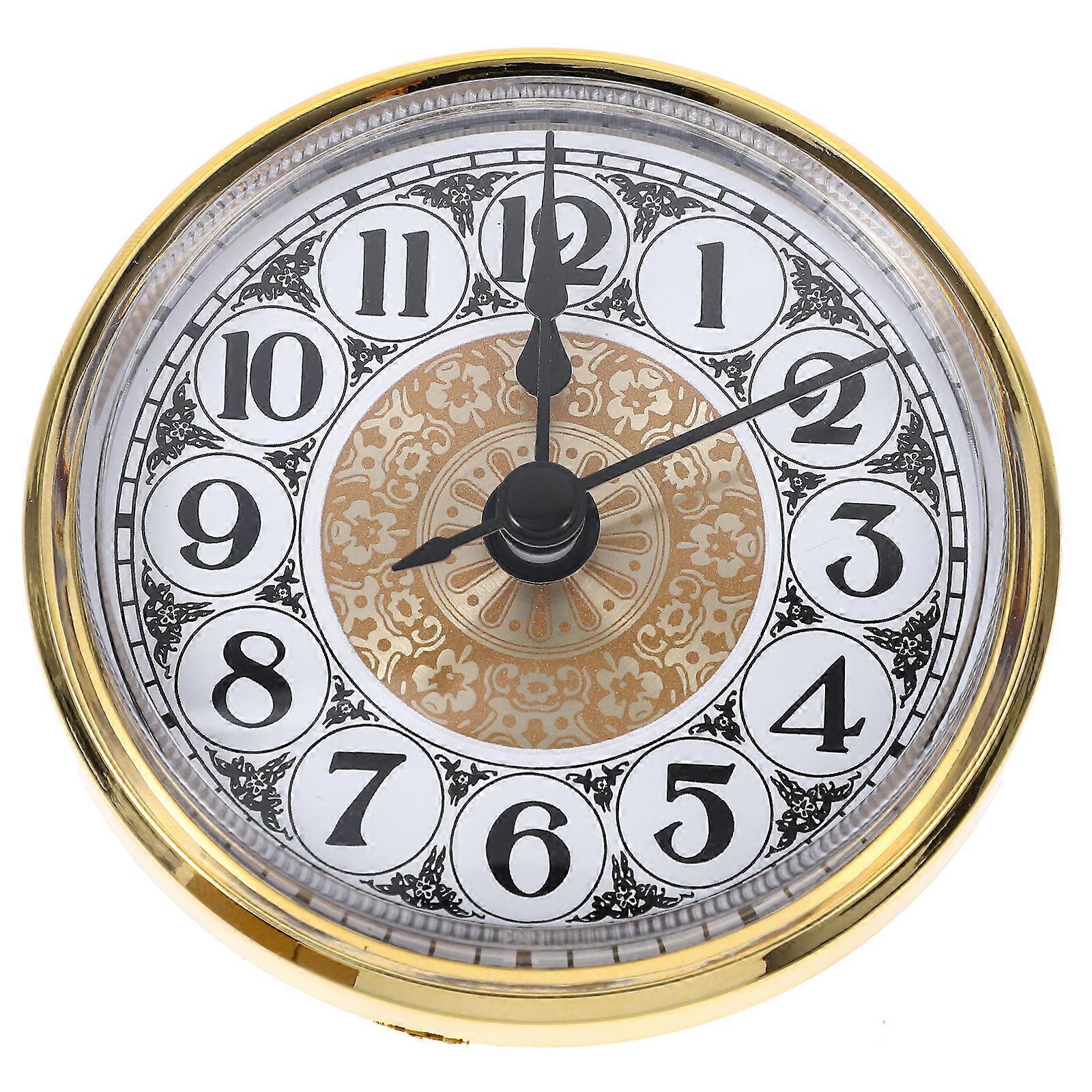 Clock Accessories Miniature Clock Kit For Diy Enthusiasts Metal 7X2.7CM 1Pack