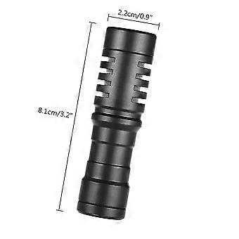 Mini Cardioid Microphone Metal Electret Condensor Video Mic 3.5mm Plug