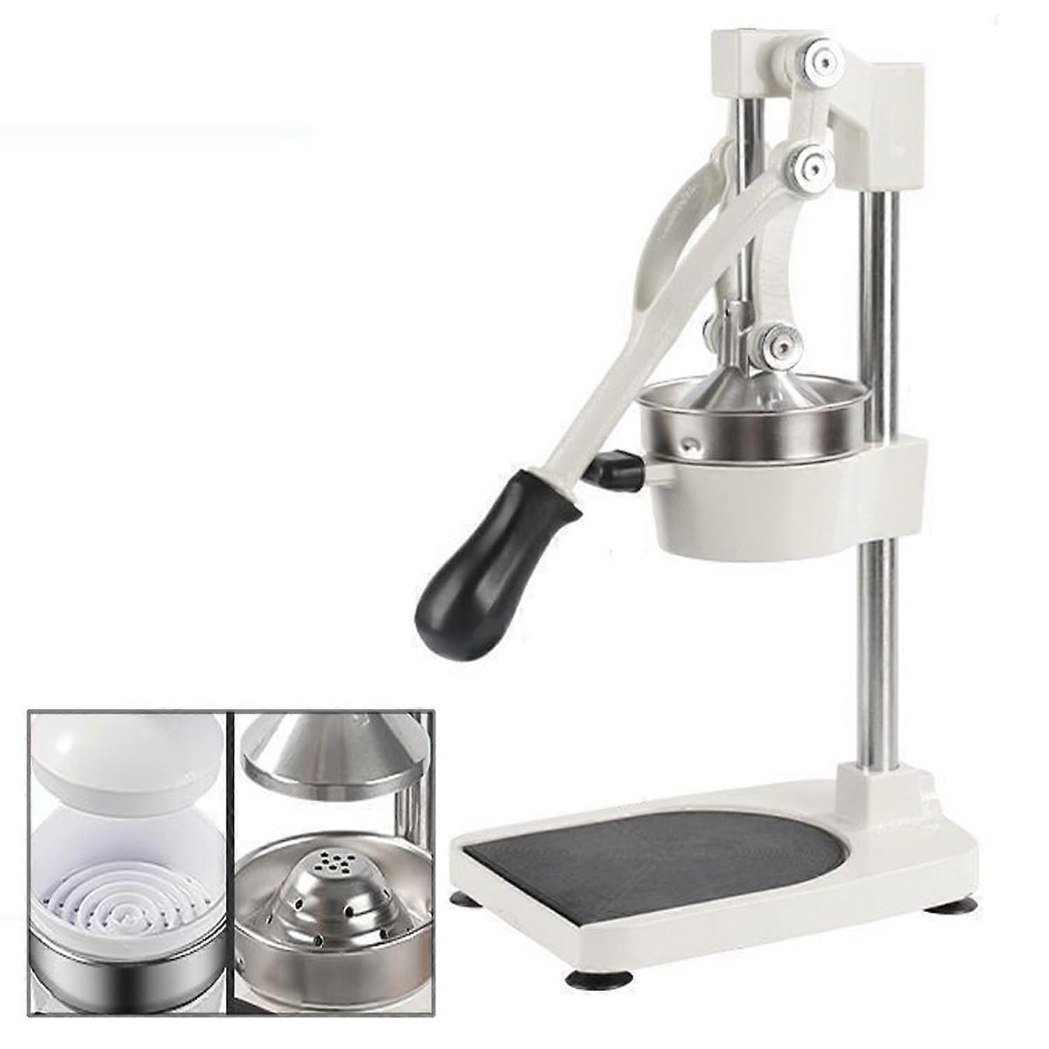 Professional Citrus Juicer - Heavy Duty Cast Iron Hand Press Manual Juicer for Oranges, Lemons, Limes, and Pomegranates