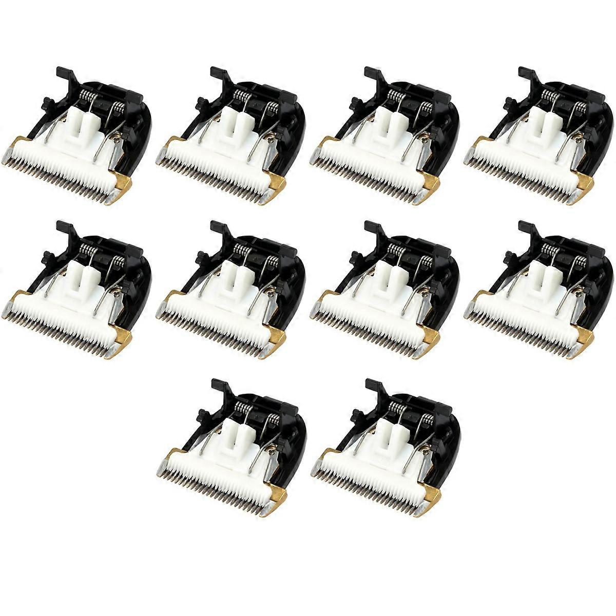 10X Pet Scissors Electric Hair Clipper Trimmer Dogs Cutting Machine Ceramic Titanium Knife for RFCD-