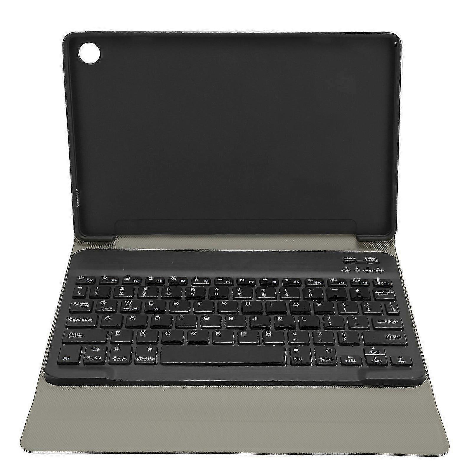 Wireless Keyboard Ergonomic Design Waterproof Tablet Wireless Keyboard with Keyboard PU Case for T40 PLUS