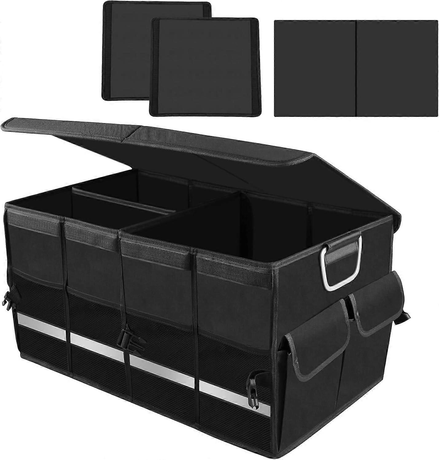 Trunk organizer, Multi-compartment car trunk organizer, Foldable car trunk organizer (AAA)