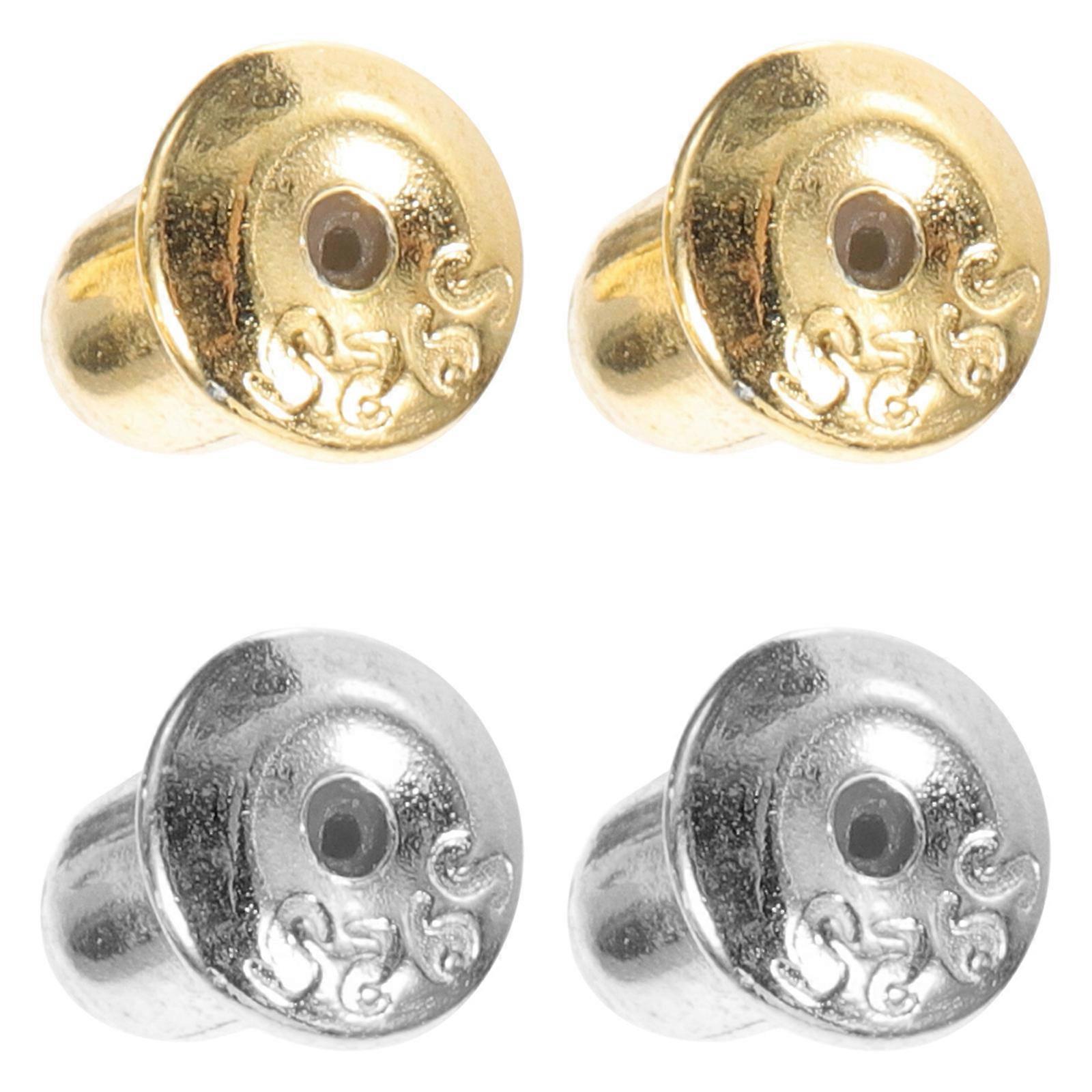Earring Back Discs Replacement Parts For Earrings Accessories 2Pairs