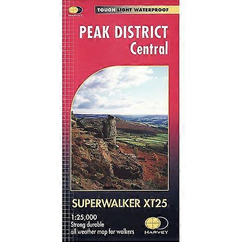 Peak District Central Xt25 Superwalker Map