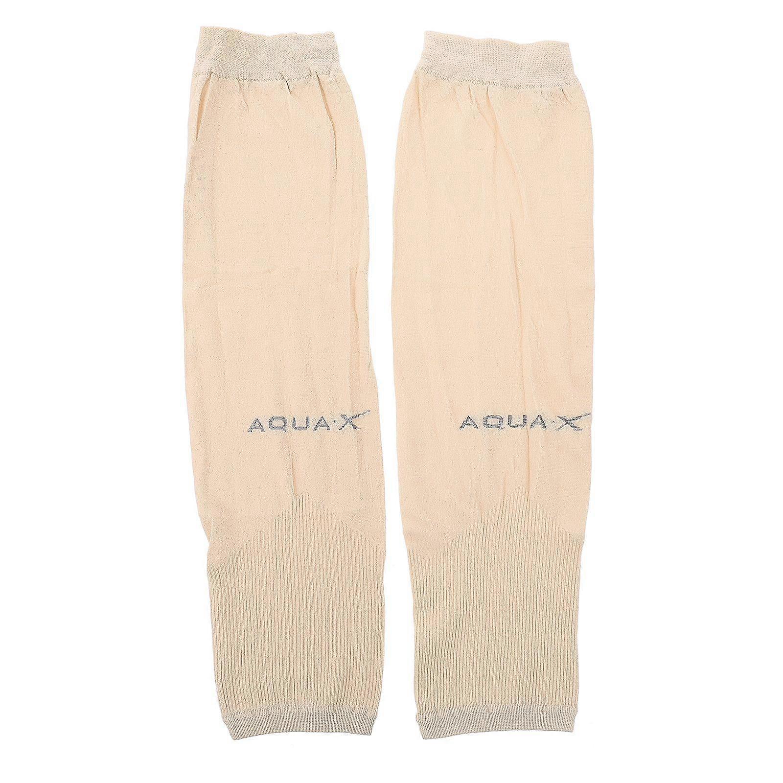 1 زوج للجنسين طويلة رقيقة جدا الذراع الأكمام حماية من الشمس أصابع الأكمام