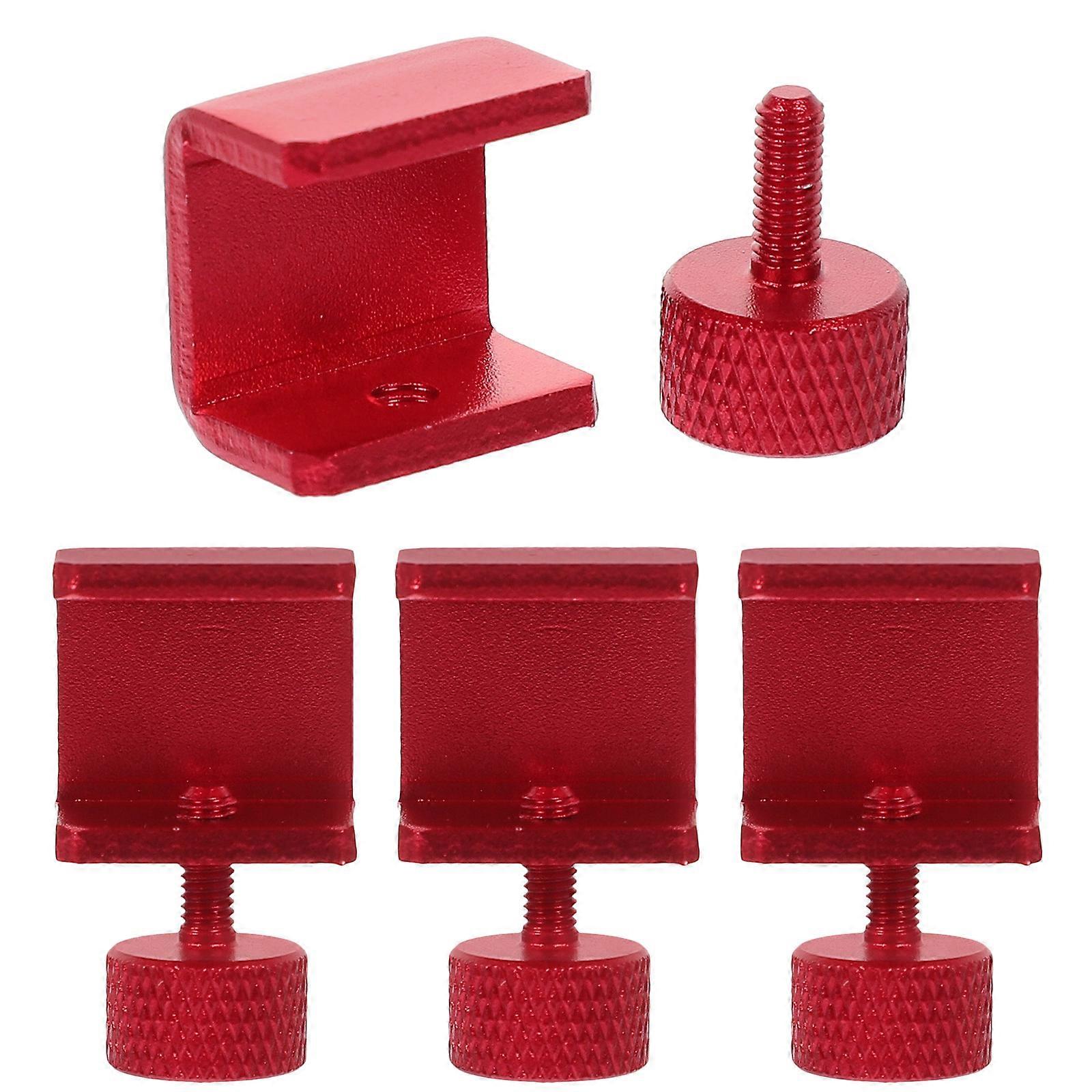 Quilt Sheet Fixing Clip 3D Printing Beginners Adjustable Glass Clamps 2.10X1.50X1.00CM 4Pcs