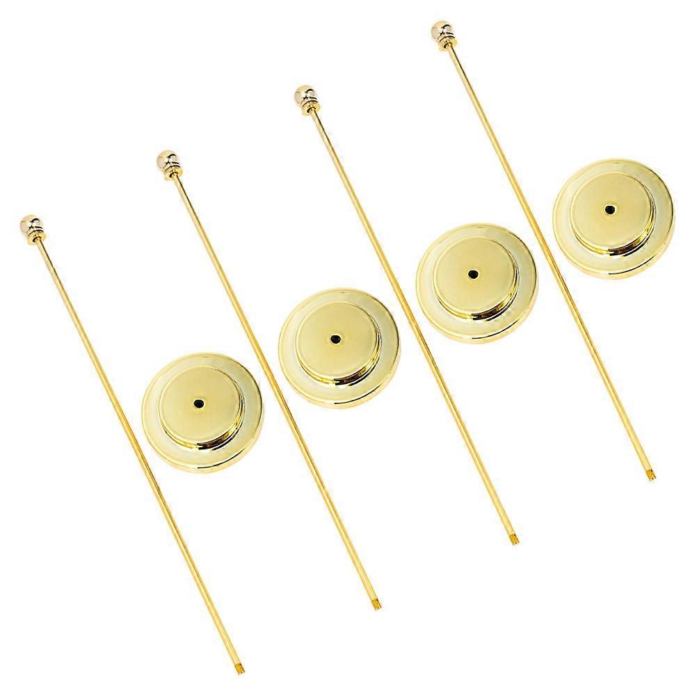 4pcs Metal Desktop Flag Pole Holders   Portable Iron Table Flag Stand Base for Office, Meeting Rooms, and Party Decoration   Stable and Lightweight