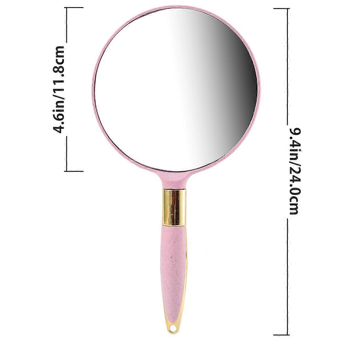 Compact Lightweight Handheld Makeup Mirror for Women, High Definition Clear Surface, Portable Cosmetic Mirror for Travel and Daily Use