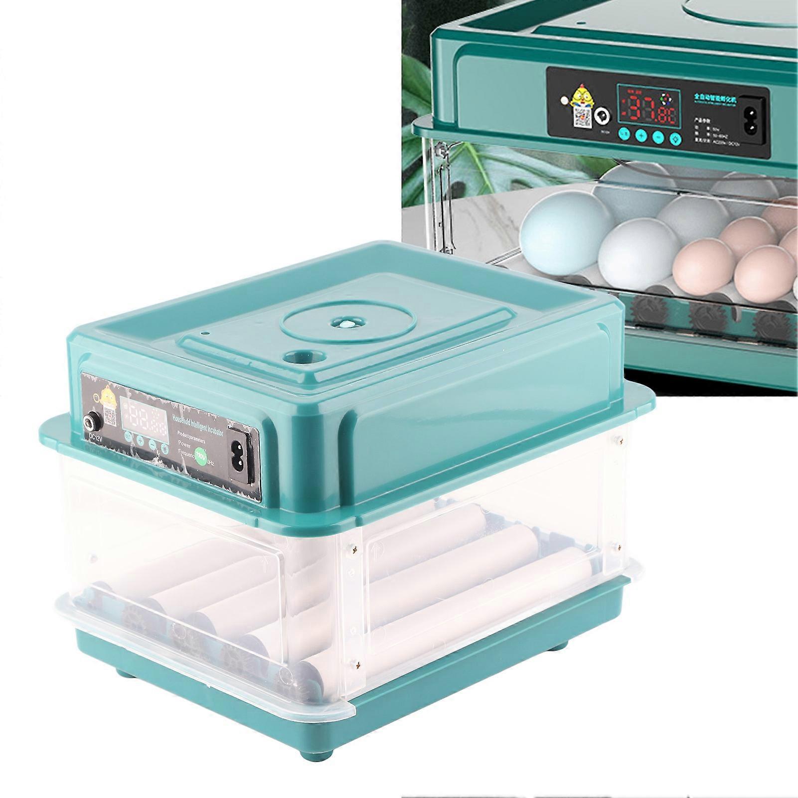 Automatic Egg Incubator 12 Eggs 22cm Adjustable Tray US Plug