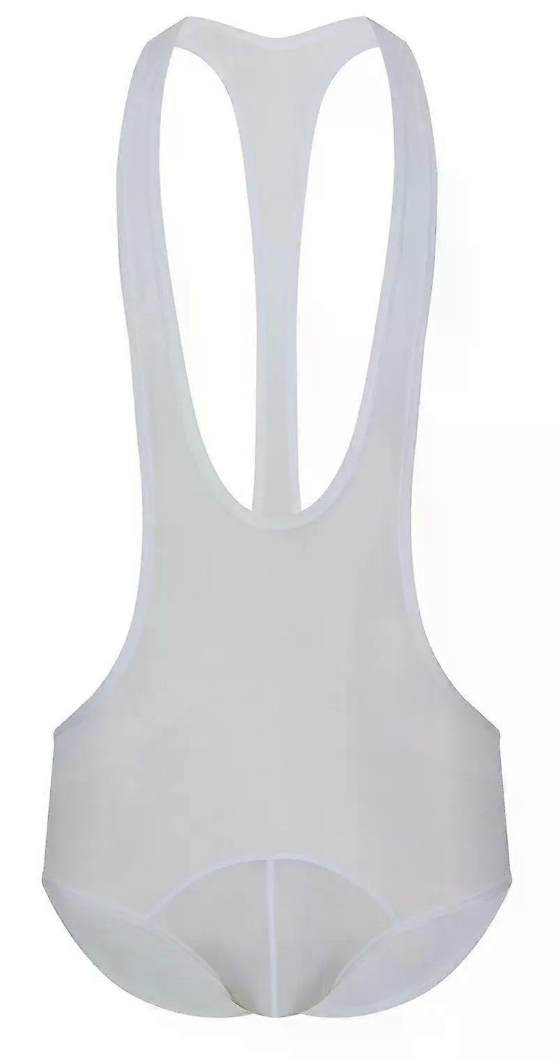Mens Undershirt Elastic Bodysuit Wrestling Singlet Fitness Workout Running Vest Bodywear Bodybuilding Jumpsuit Training Lingerie