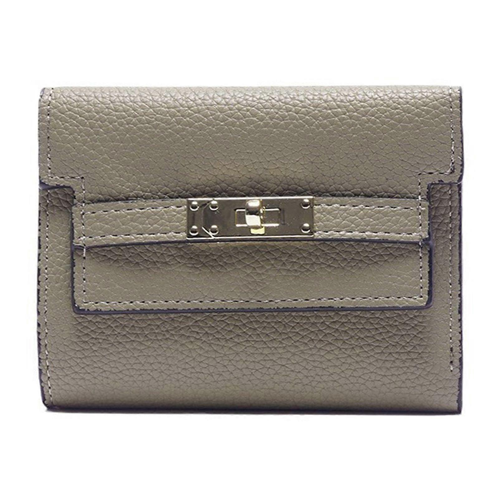 Women's Short Wallet Multi Functional Zipper Card Holder Large Capacity Lightweight Coin Purse for Travel Shopping