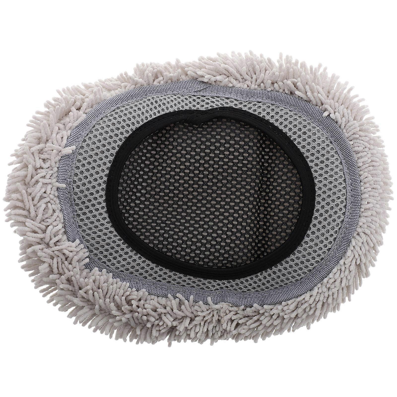 Chenille Car Wash Mop Replacement Scratch Free Fabric for Gentle Cleaning, High Dirt Capture, Ideal for Vehicle Detailing