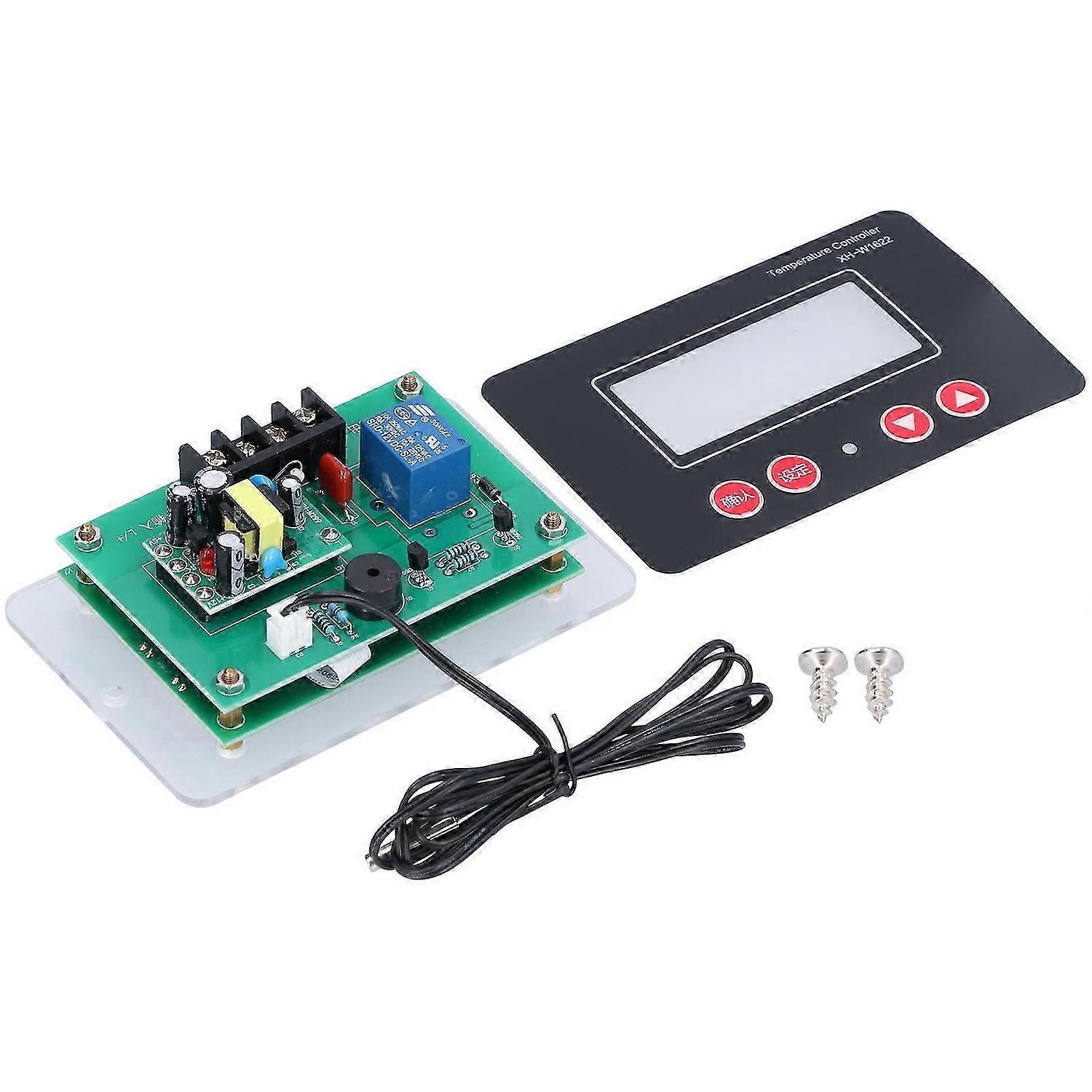 Temperature Controller LCD Display Constant Temperature Heating Thermostat XHW1622 110220V