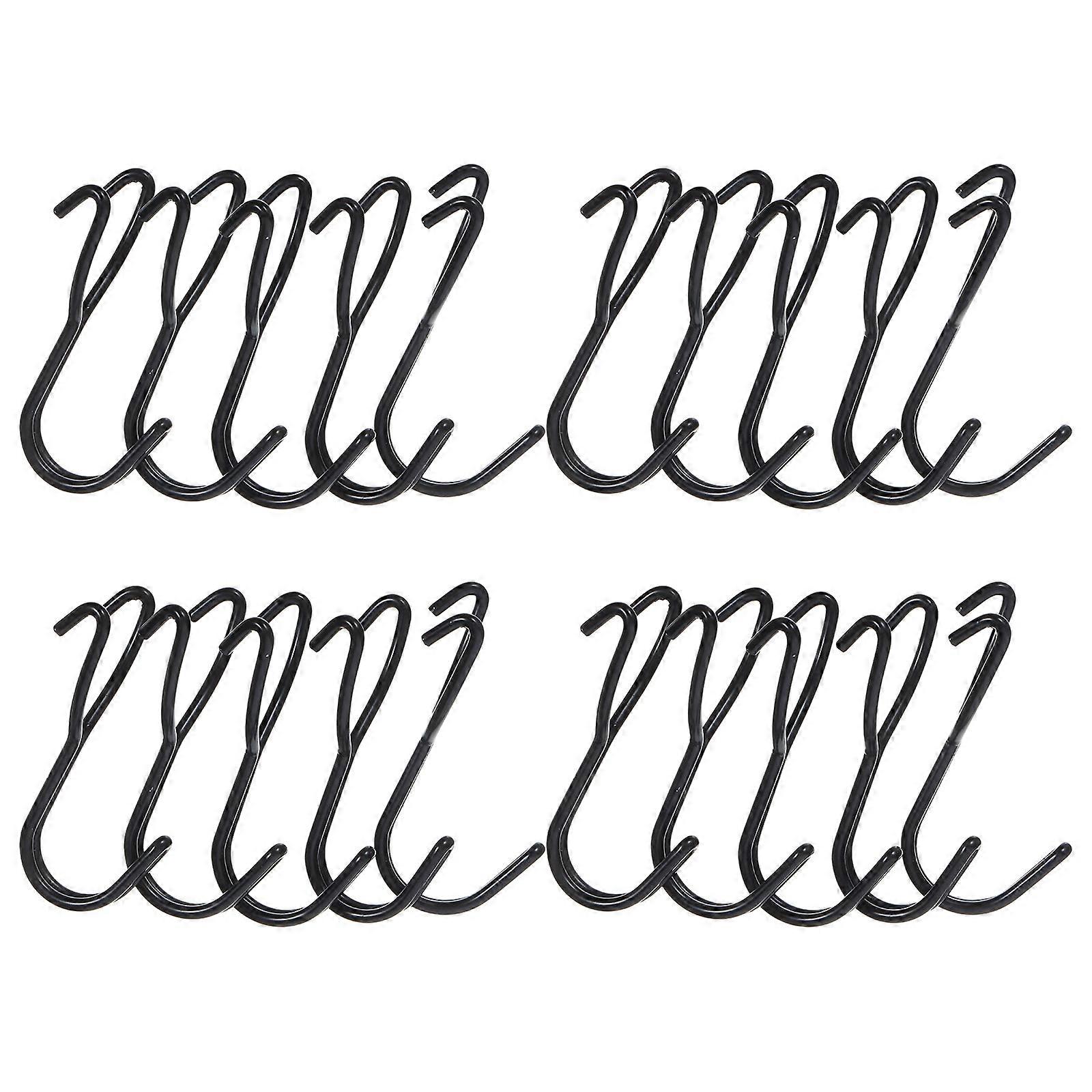 20pcs Heavy Duty Pegboard Hooks for Home Organization, Multipurpose Hanging Tools Accessories for Pegboards in Kitchens, Garages, and Retail Spaces