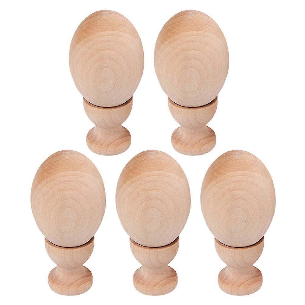 5 Sets DIY Craft Eggs for Painting, Decorating, Art Activities & Creative Play – Smooth Blank Eggs for Creative Projects