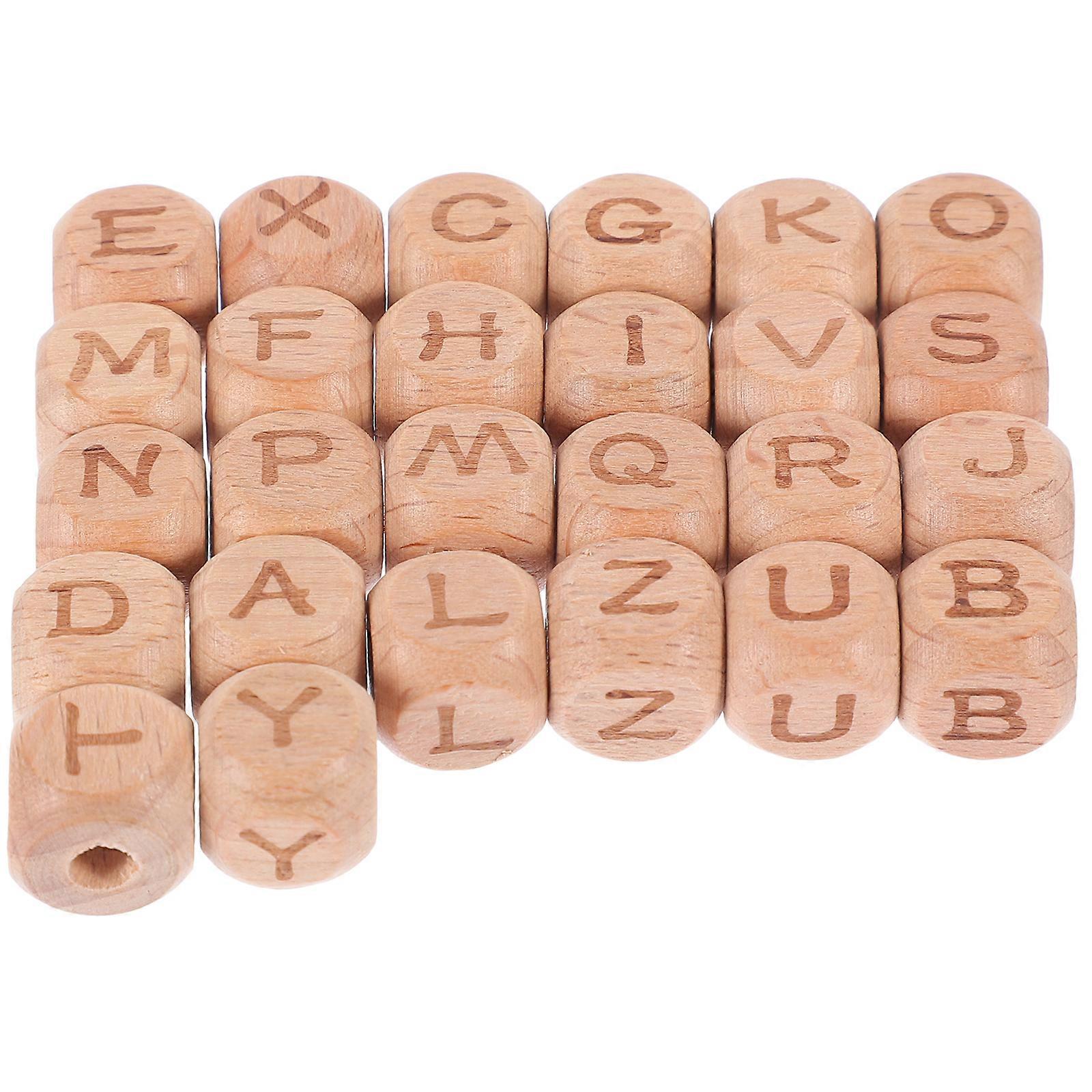 Multi Function Letter Beads Diy Accessories Educational Toy Infants 104Pcs