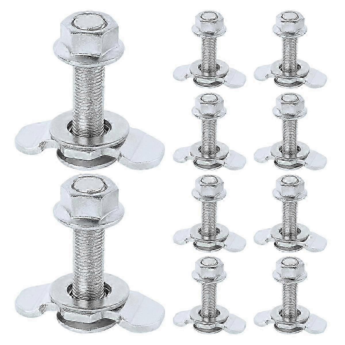 L-Track Threaded Double Stud Lug Fittings - Heavy Duty Tie Down Studs Compatible with L-Track Systems for Secure Load Protection