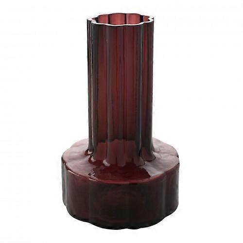 Hestia Burgundy Glass Vase