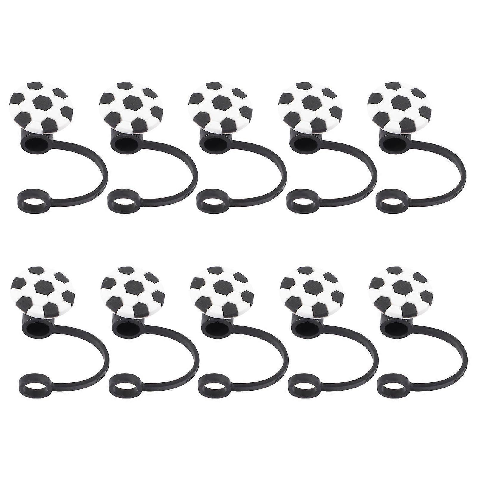 10pcs Straw Covers Caps Drinking Straw Caps Reusable Drinking Straw Caps Covers