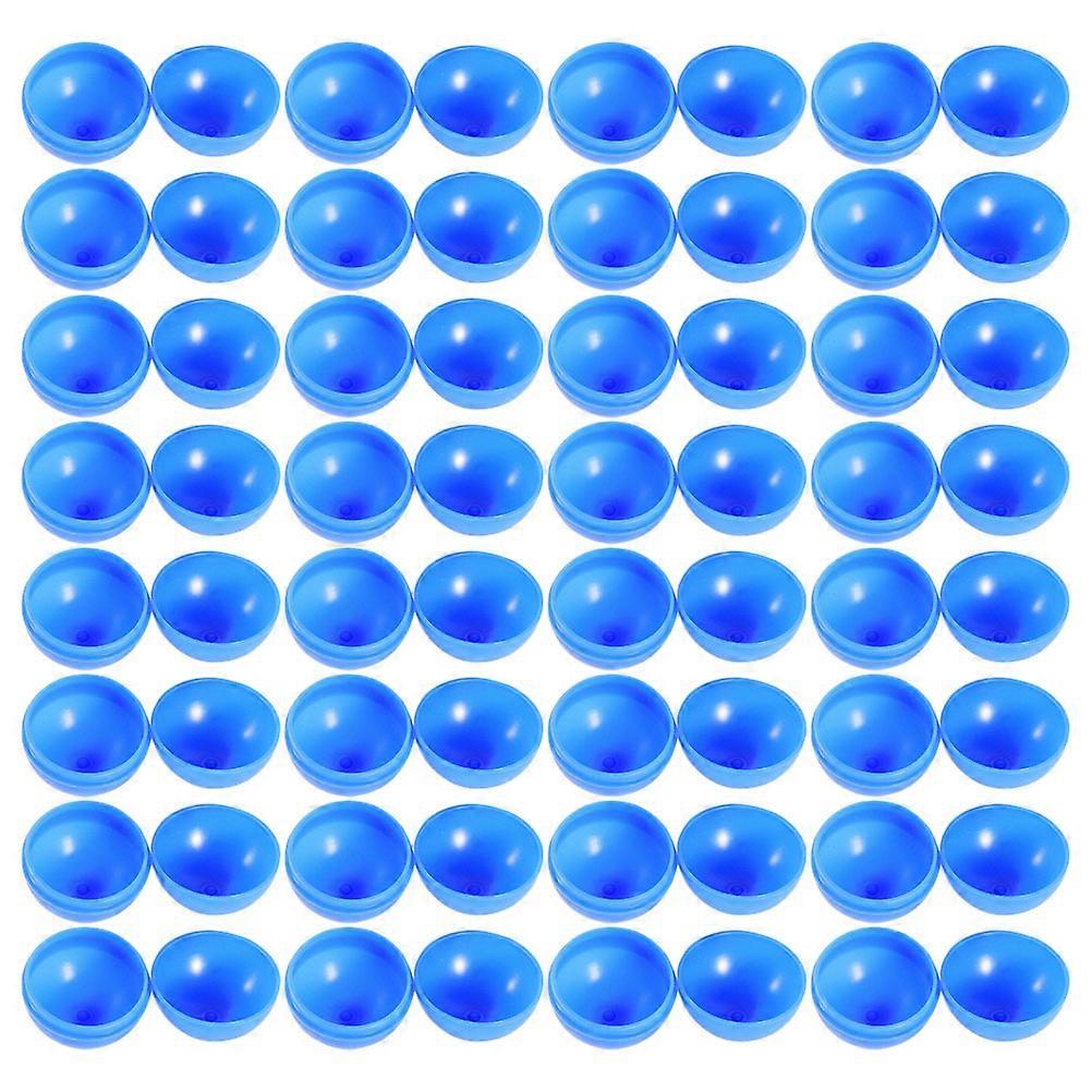 Blue PVC Openable Balls for Decor with Bright Color Perfect for Parties and Events 1.5 Inches