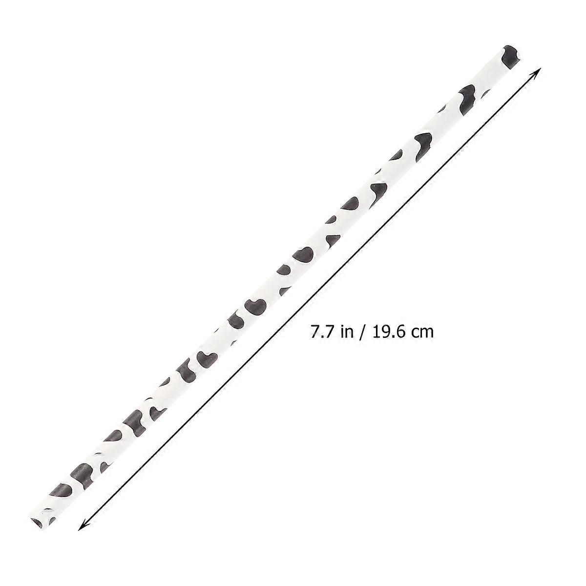 Party Supplies Paper Straws for Tea Parties and Garden Parties 100Pcs Reusable Drinking Straws